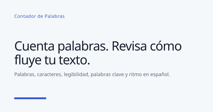 Contador de Palabras gallery image