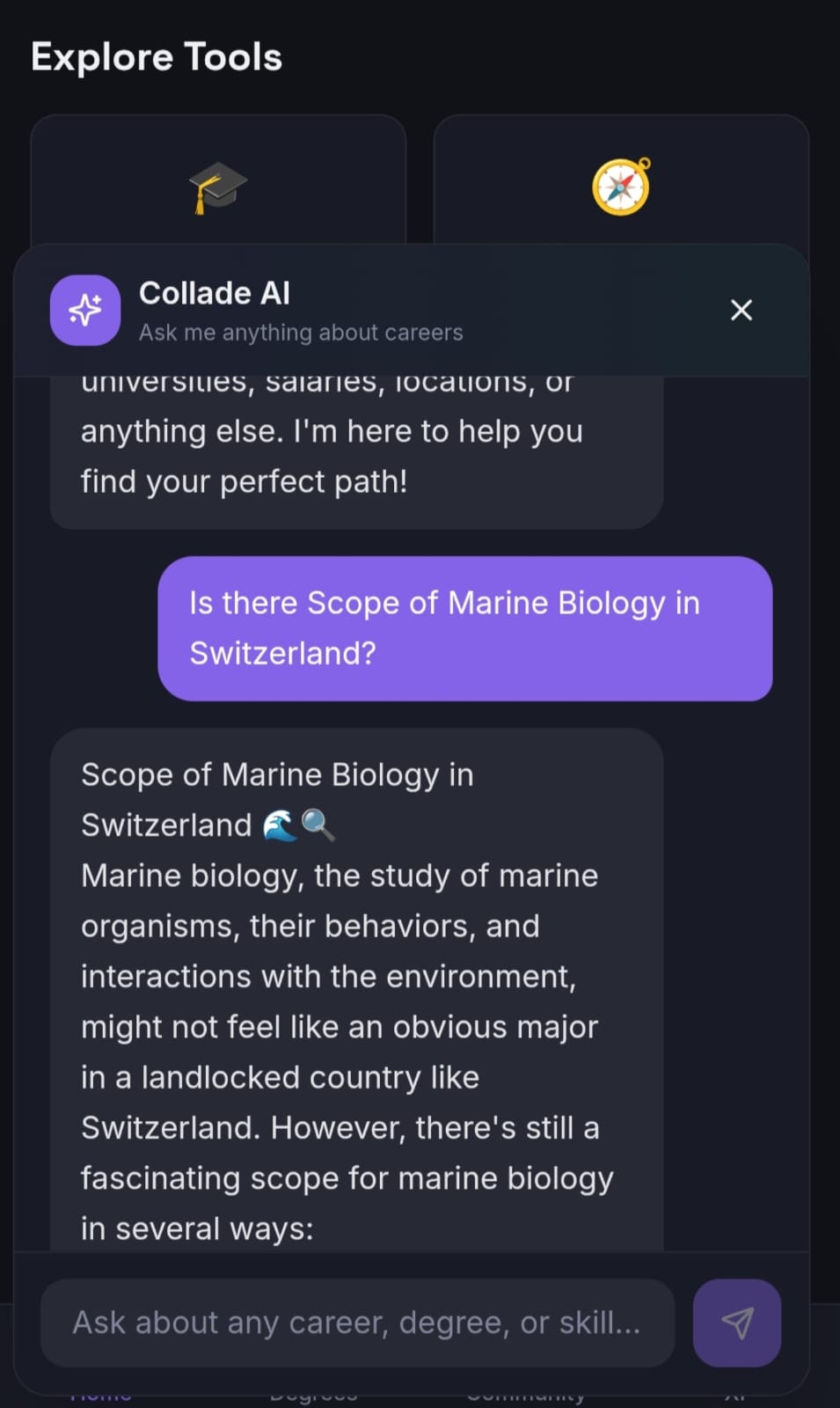 Collade AI: Find Careers AI Wont Replace gallery image