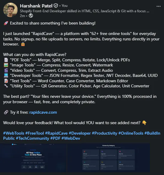 RapidCave screenshot