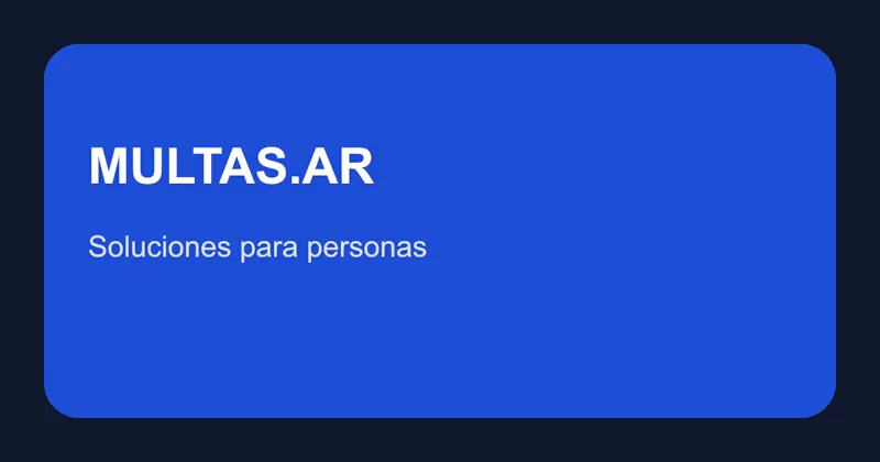 multas.ar screenshot 1
