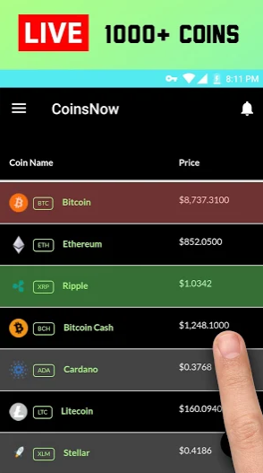 CoinsNow - Live Cryptocurrency App gallery image