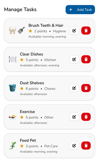 MyChoreBoard gallery image