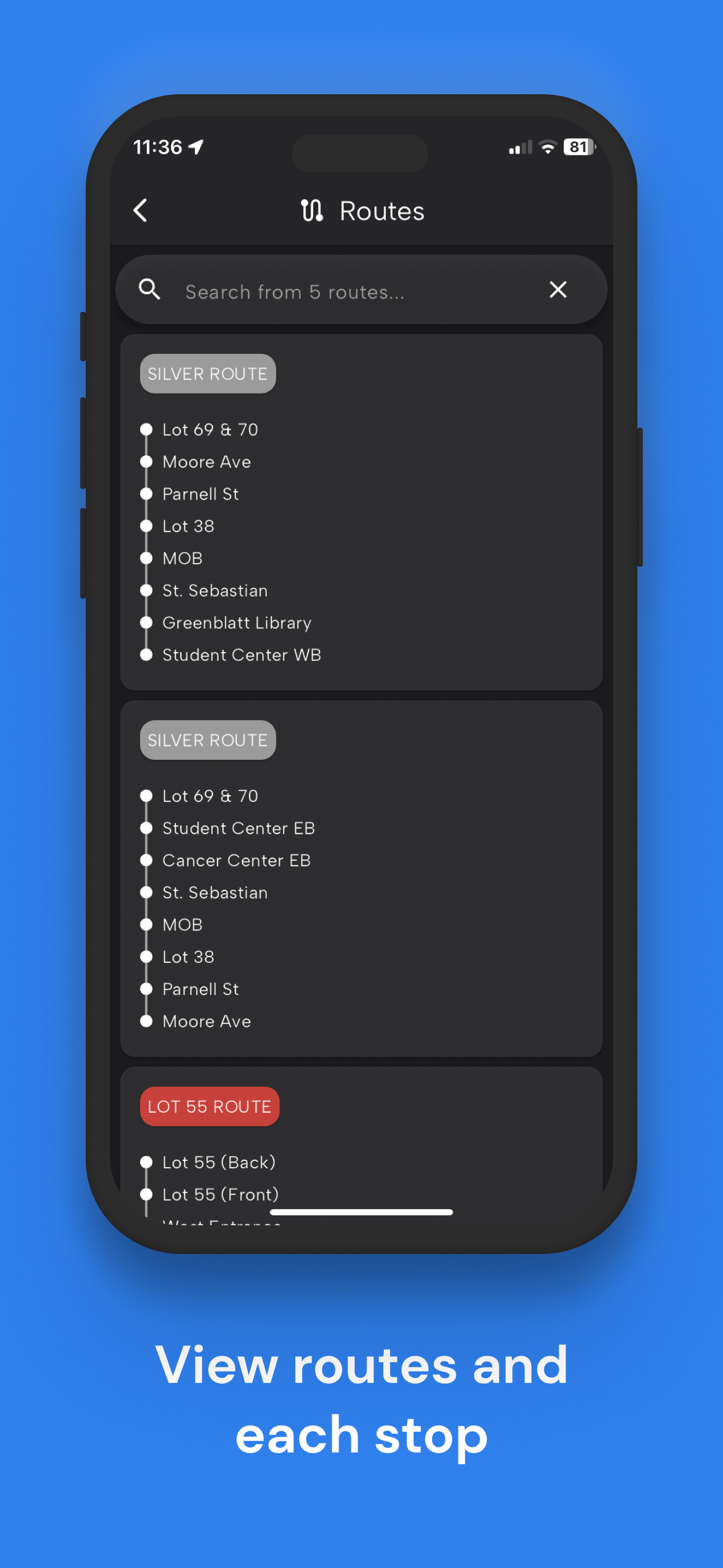 App di destinazione media 7