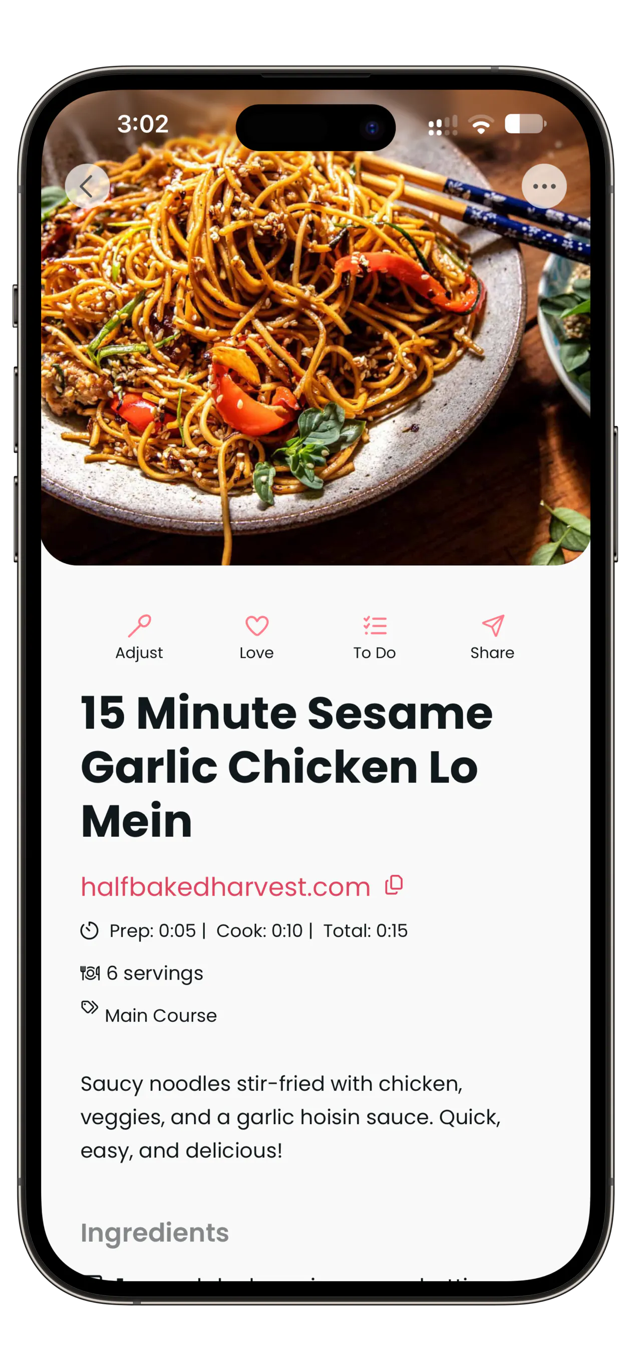 Savr Recipe Manager gallery image