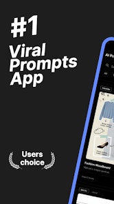 Mídia 1 de Estúdio de prompt de IA - AI Prompt Studio é o seu melhor companheiro de prompt móvel.