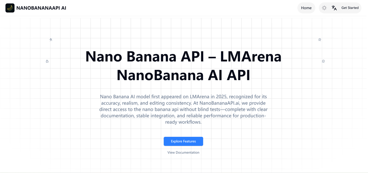 وسائط NanoBananaAPI.ai - API Nano Banana API بأسعار معقولة لتوليد الصور والتحرير 1