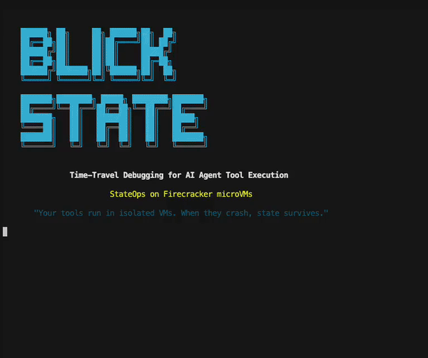BlickState - Main product screenshot demonstrating key features and user interface