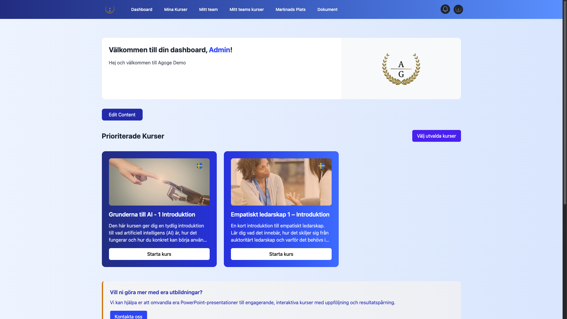 Agoge - Screenshot 2 showing product features and functionality