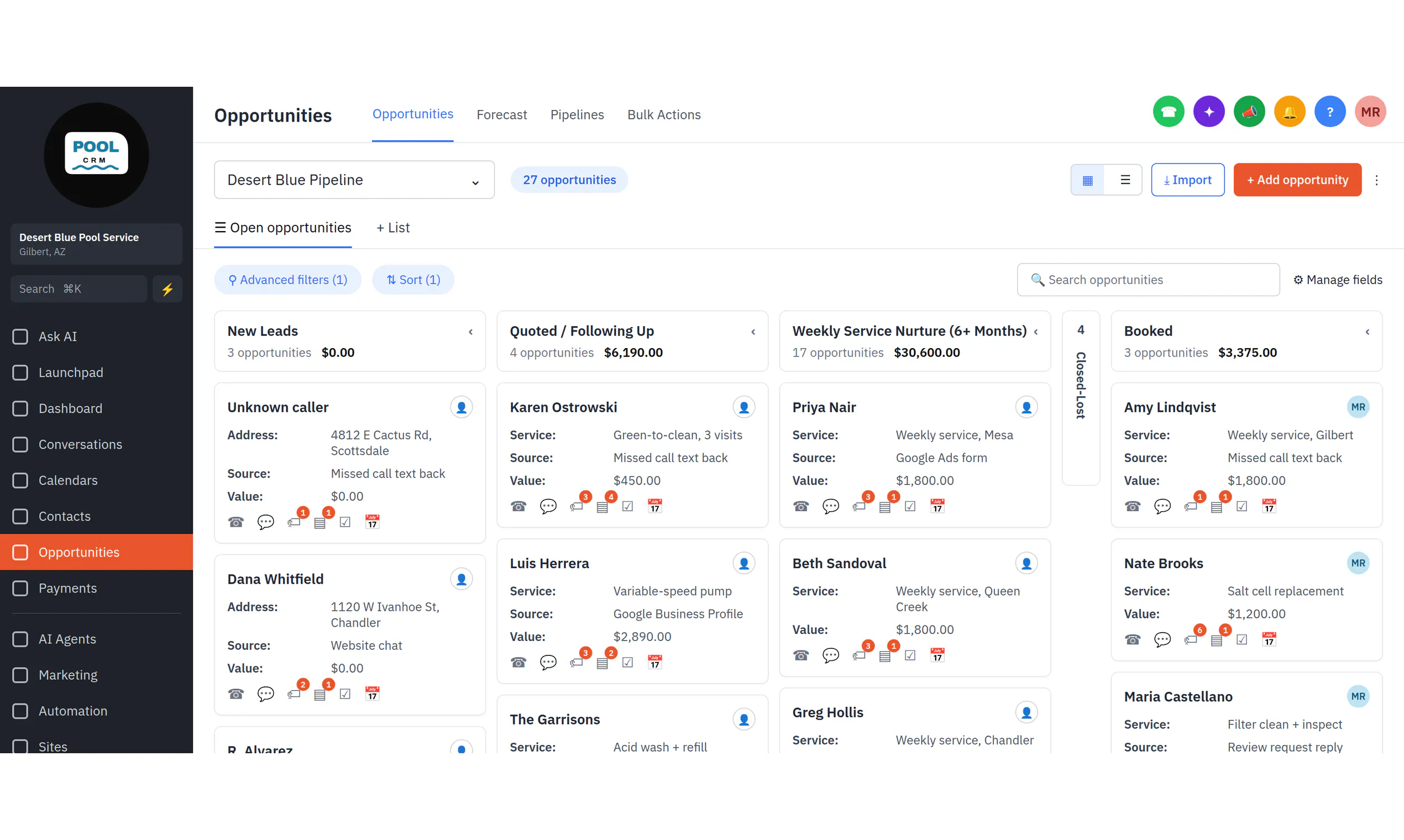 PoolCRM gallery image