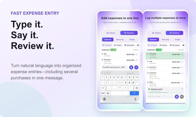 BudgetPeasy screenshot 2