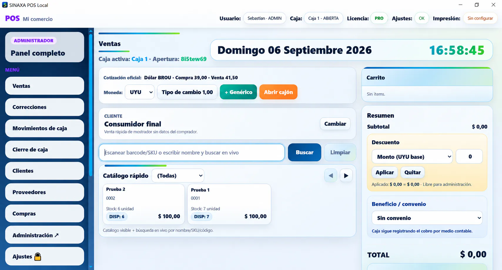 SINAXA POS gallery image