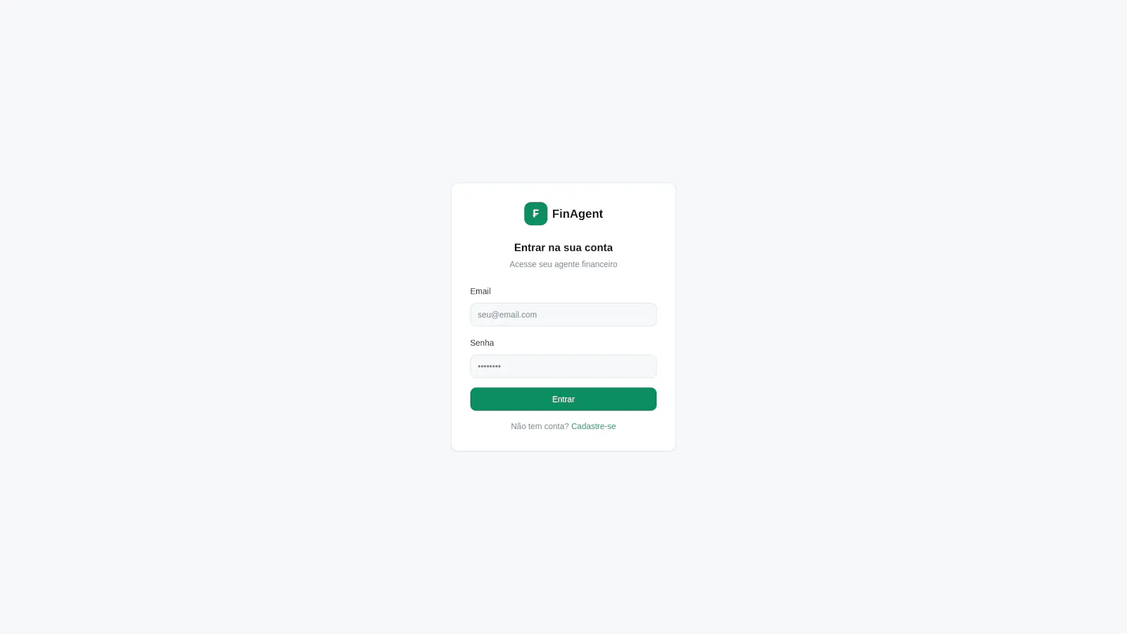 FinAgent screenshot 2