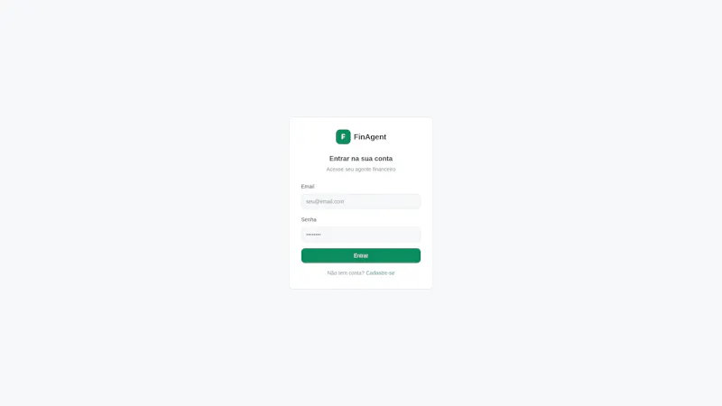 FinAgent screenshot 2