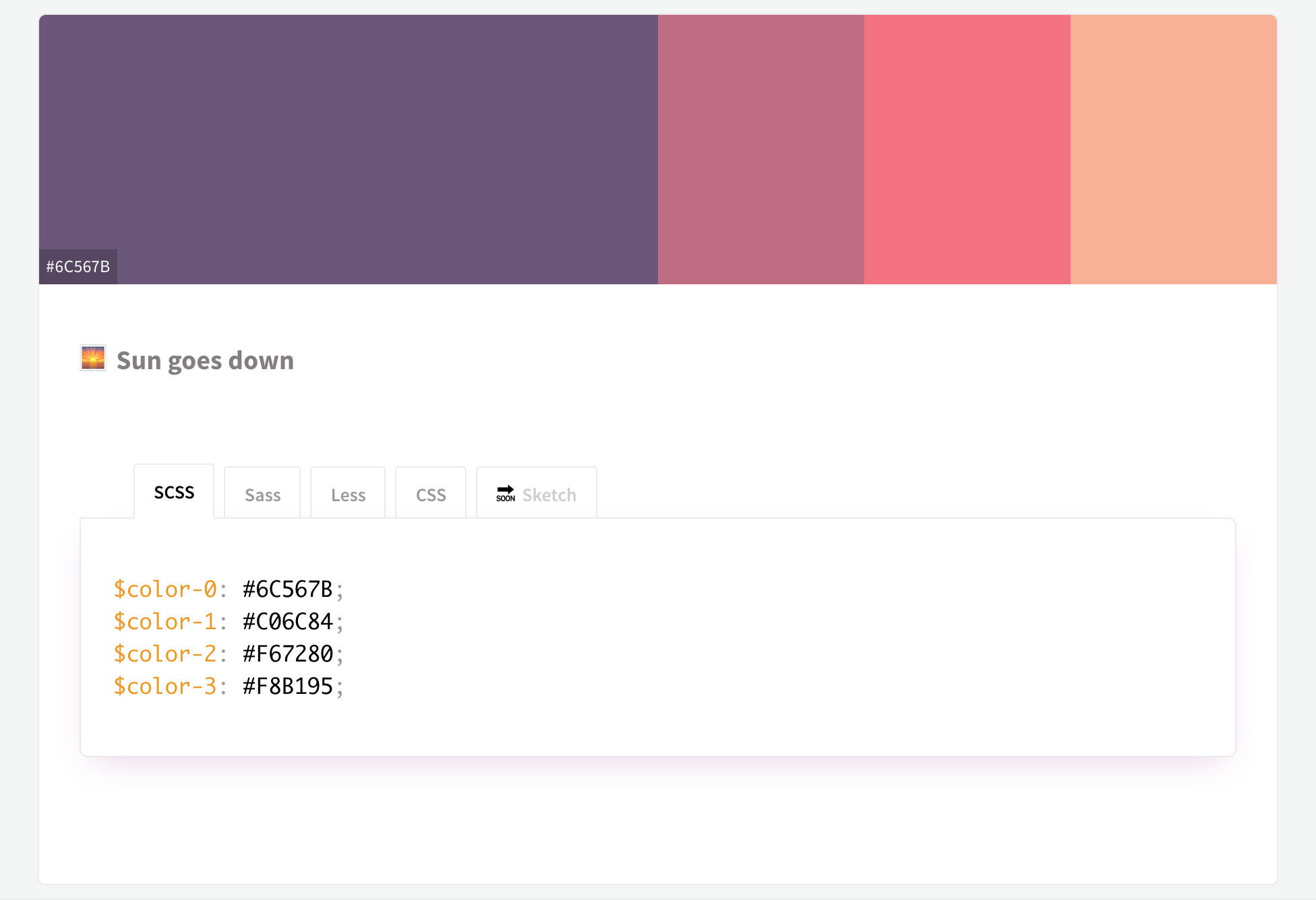 Colour Hunt gallery image