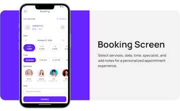 Beauty Book - Salon Booking Flutter UI gallery image