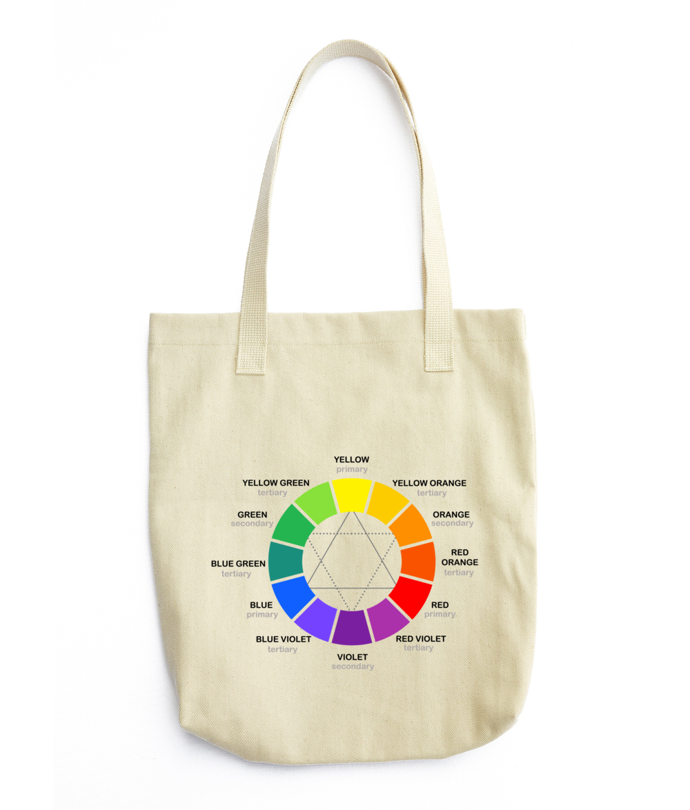 Color Wheel Tote Bag