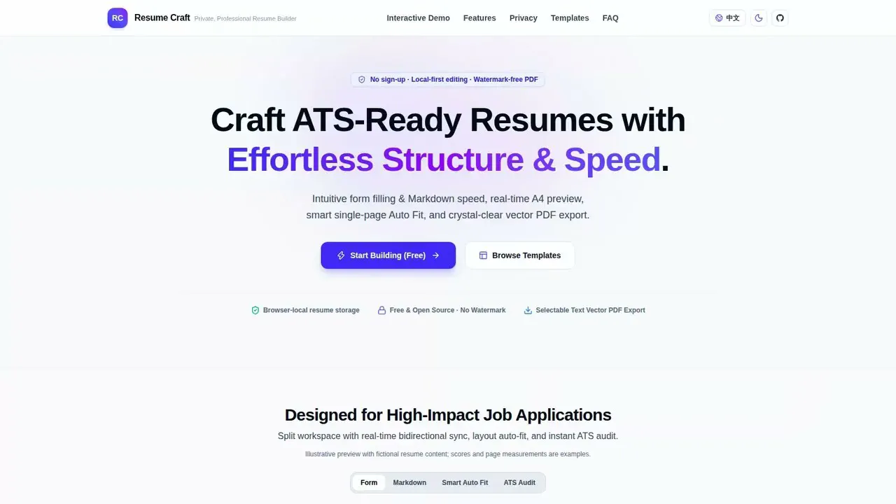Resume Craft gallery image