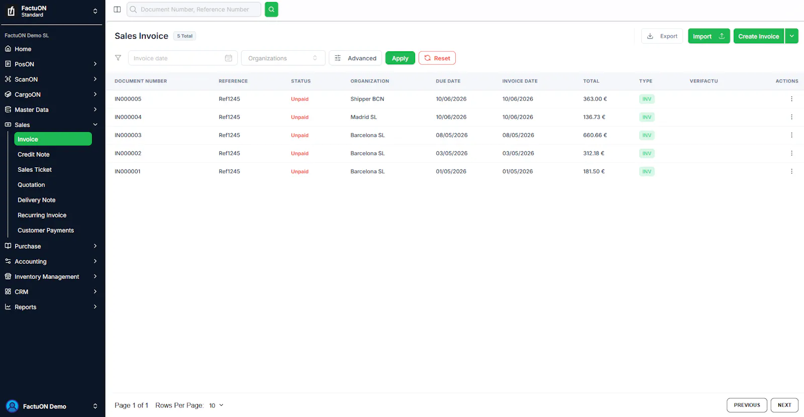 FactuON screenshot 7