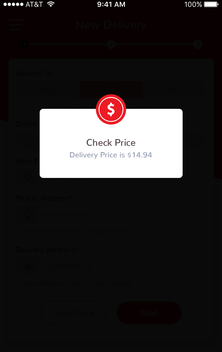 DeliverNow | On Demand Courier App gallery image