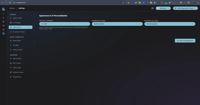 Nyxora Protocol screenshot 6