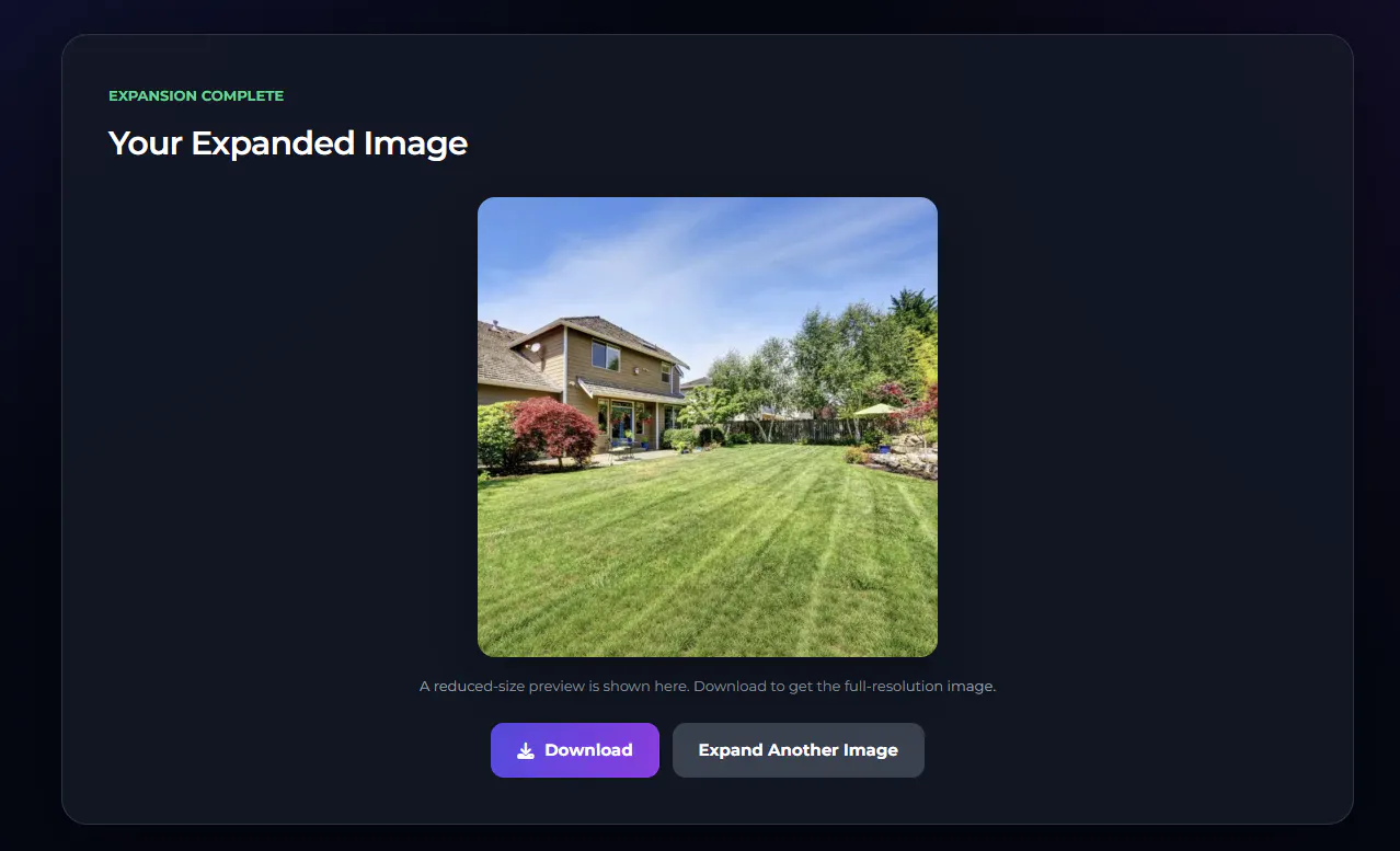 AirMore ai image extender gallery image