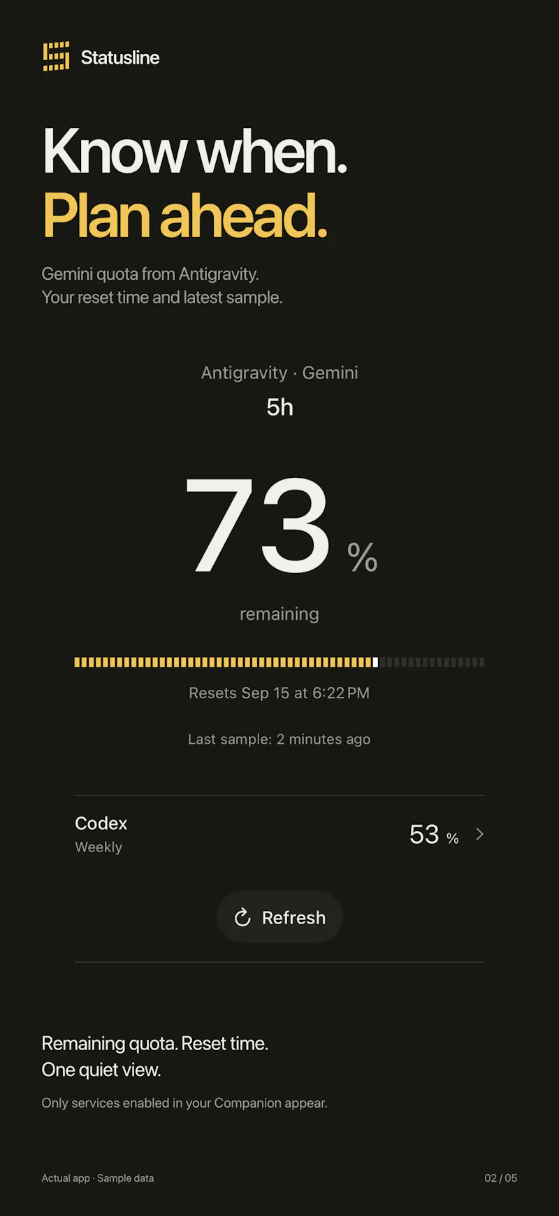 Statusline screenshot 5