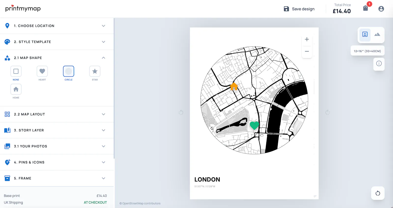 Printmymap screenshot 3