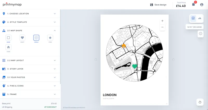 Printmymap screenshot 3