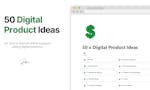 50 Digital Product Ideas image