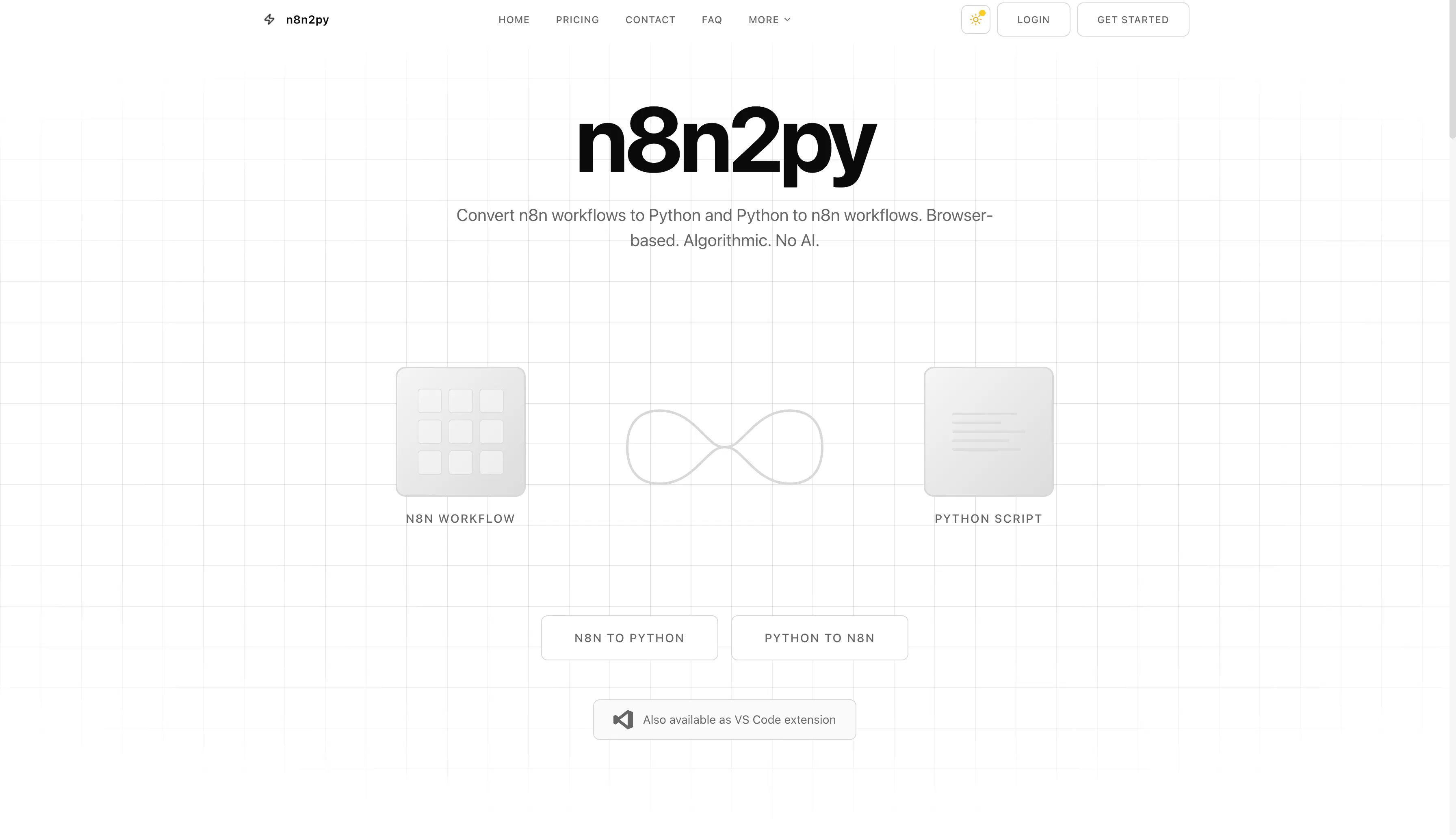 n8n2py.me - Convert n8n flows to Python gallery image