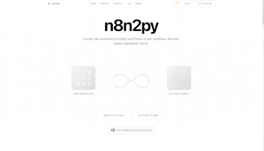n8n2py.me - Convert n8n flows to Python gallery image