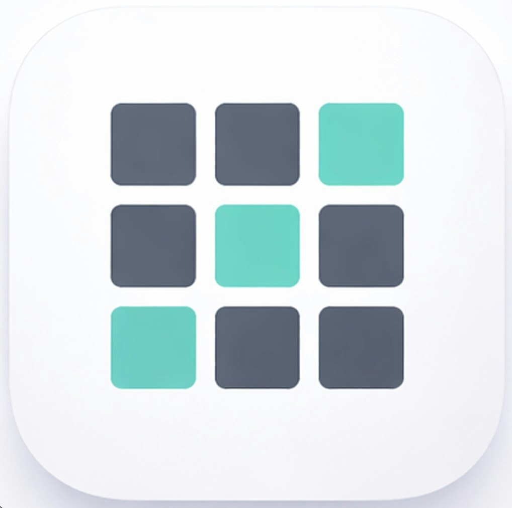 Interruptly: Pattern & Habit Tracker - Product Hunt launch logo and brand identity