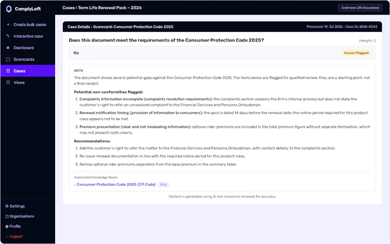 ComplyLoft Auditor screenshot 1