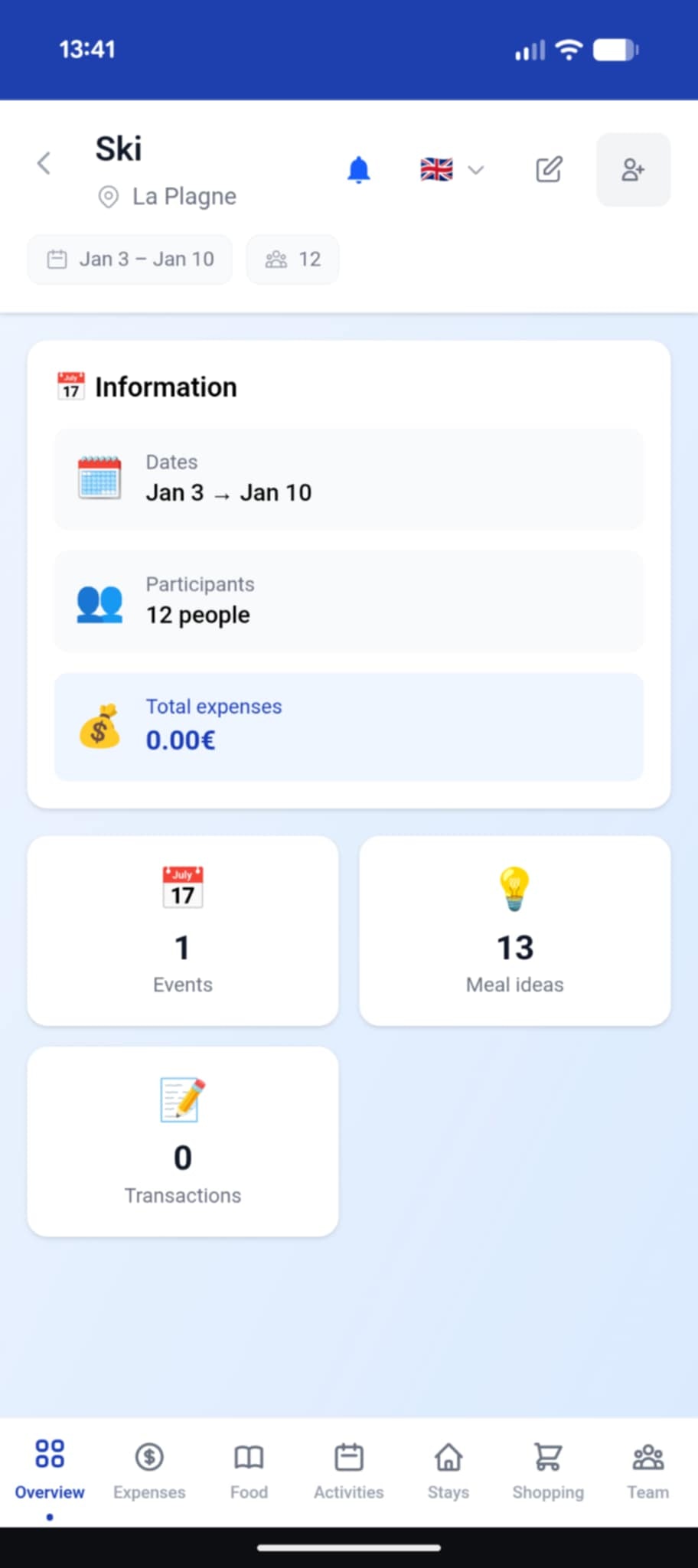 CrewTrip - Screenshot 2 showing product features and functionality
