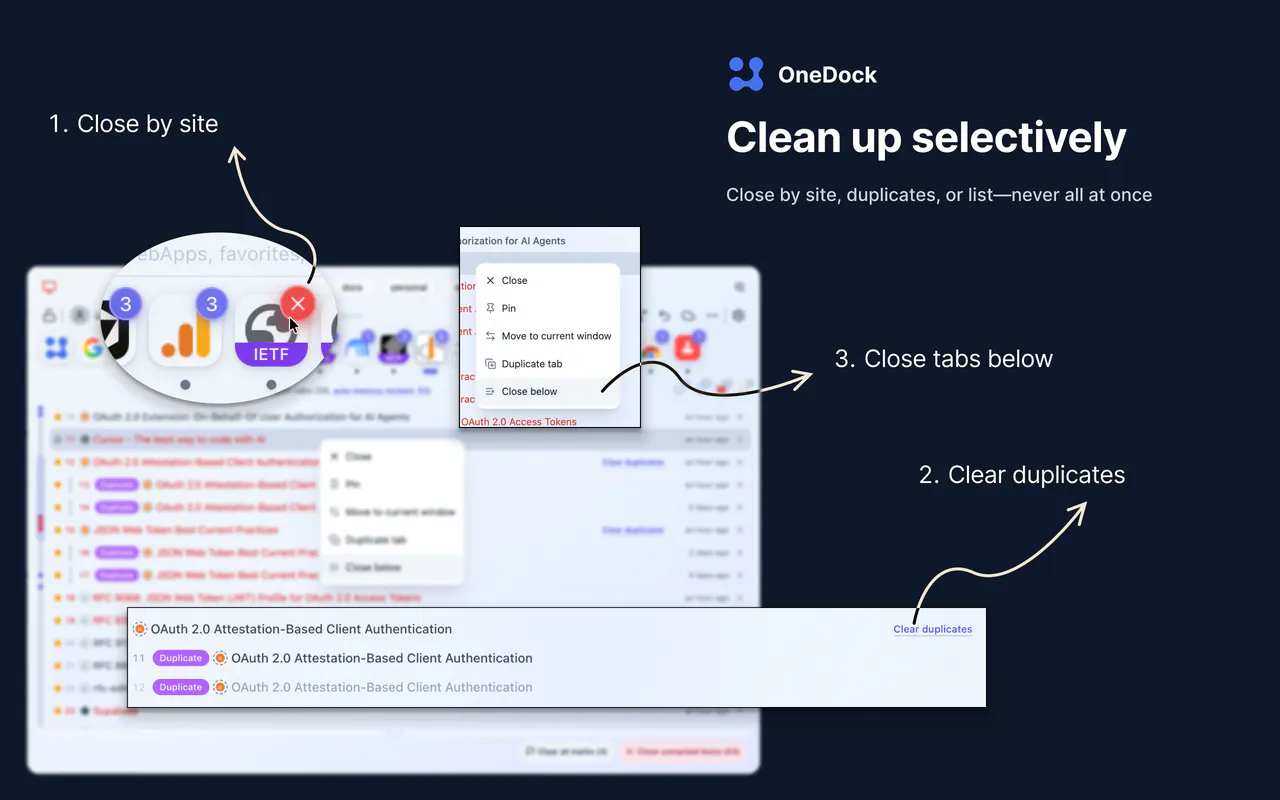 OneDock screenshot