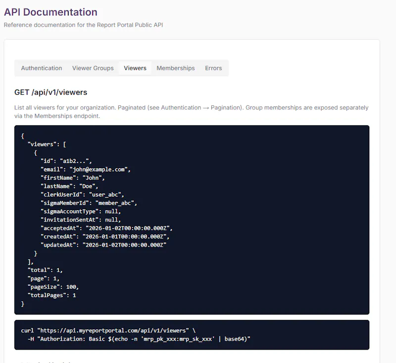 MyReportPortal screenshot 10