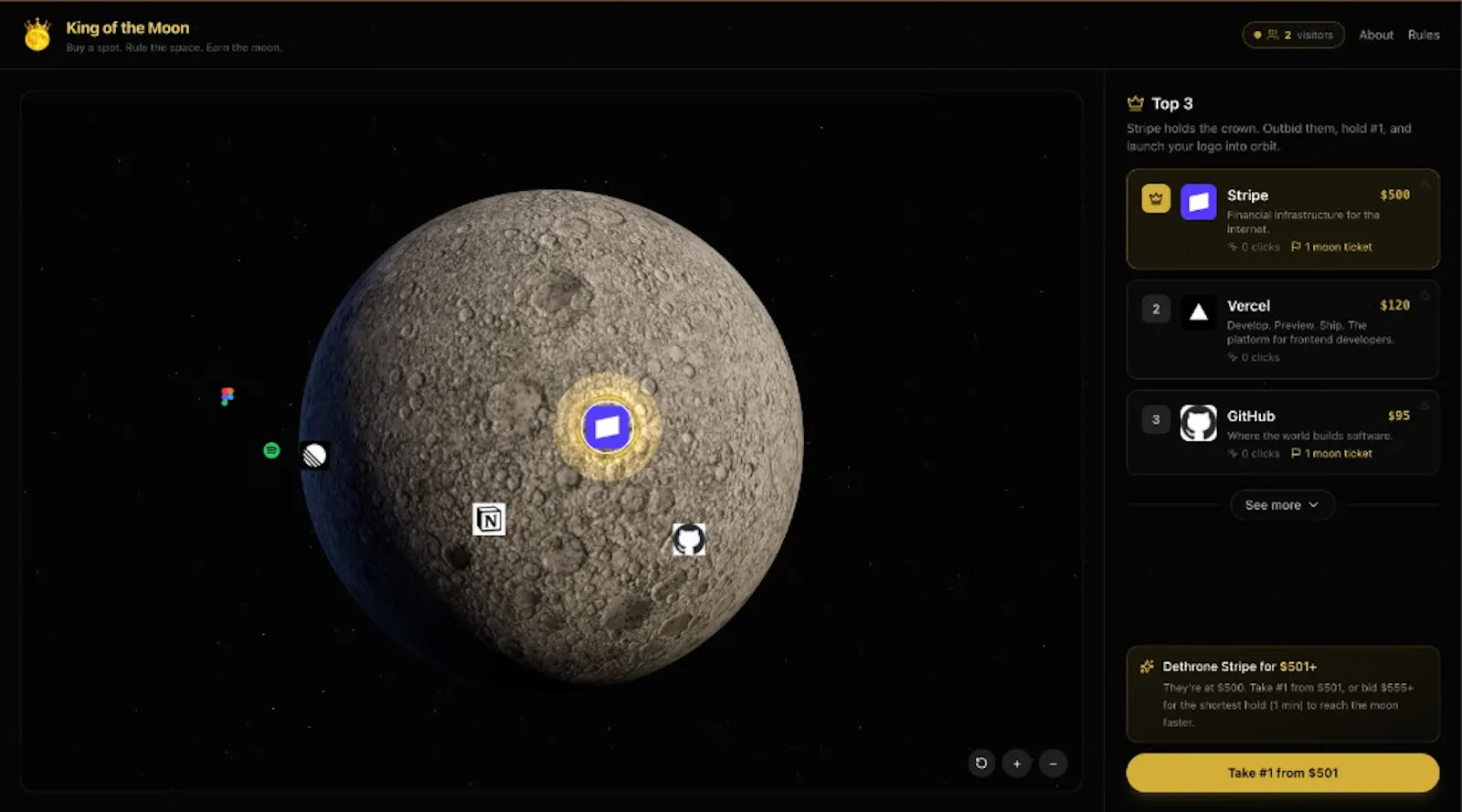 King of the Moon screenshot 1