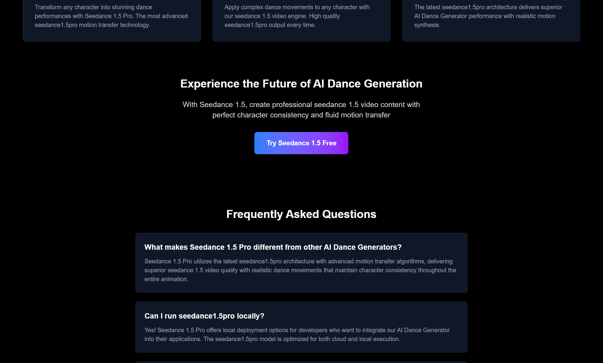 Seedance 1.5 gallery image