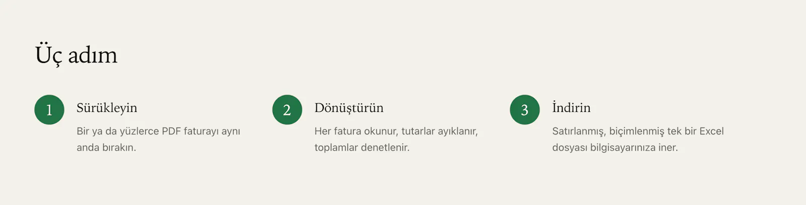 FaturaExcel-Fatura PDF'yi Excel'e Çevir screenshot 3