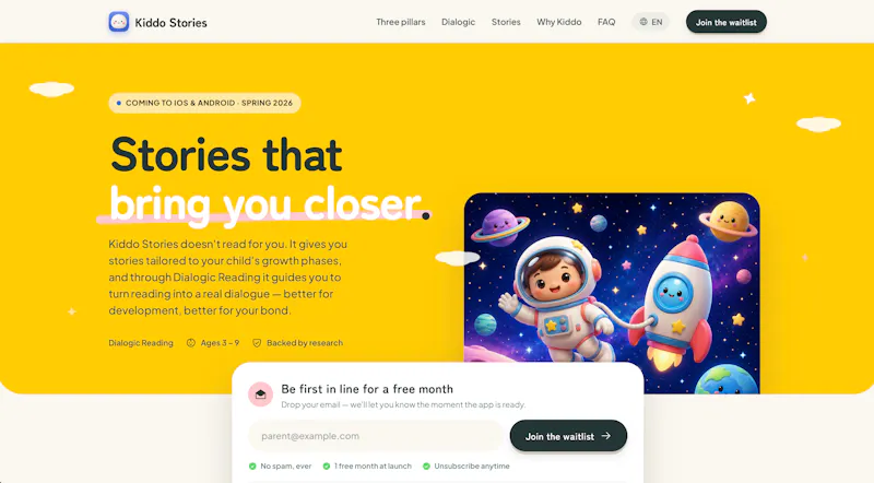 Kiddo Stories screenshot 3