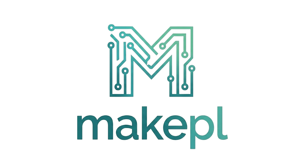 MakePL - Product Hunt launch logo and brand identity