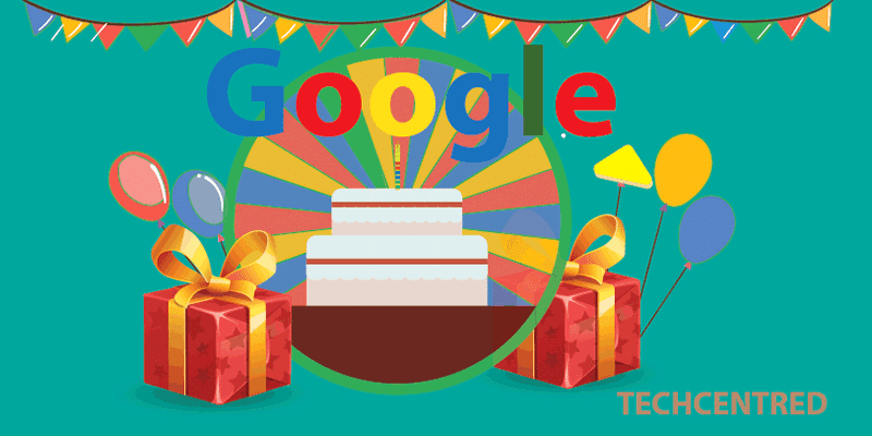 Google Birhday Surprise Spinner