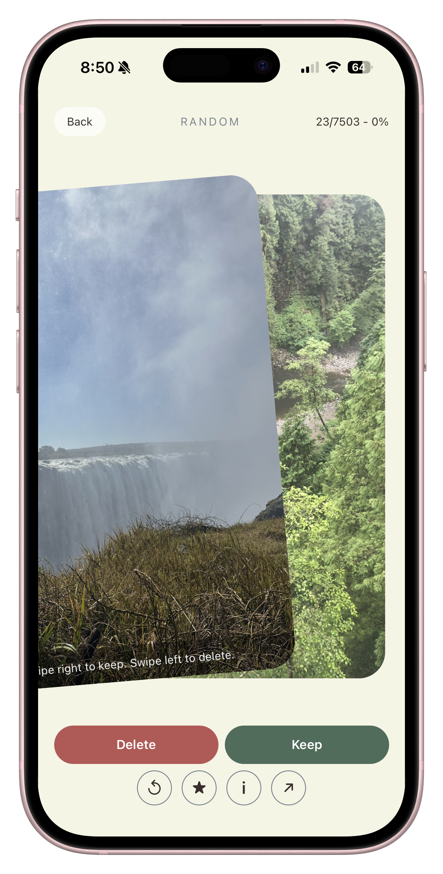 PicSwipe - Screenshot 3 showing product features and functionality