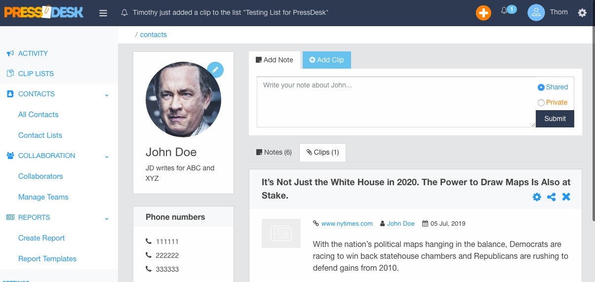 PressDesk gallery image