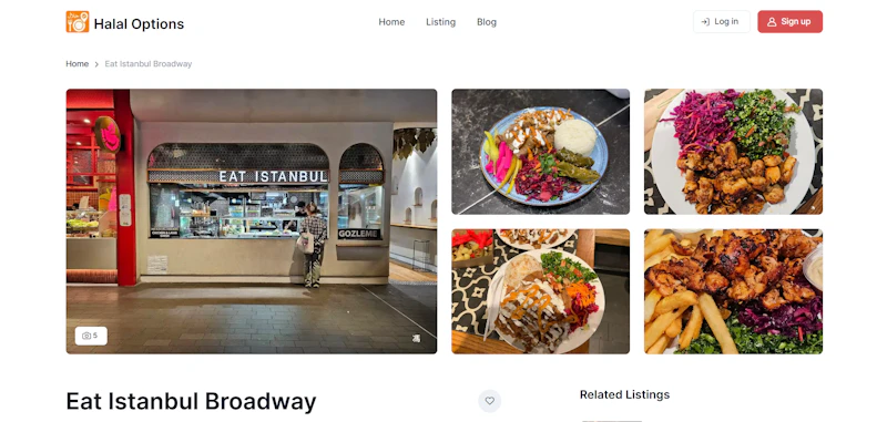 Halal Options screenshot 3