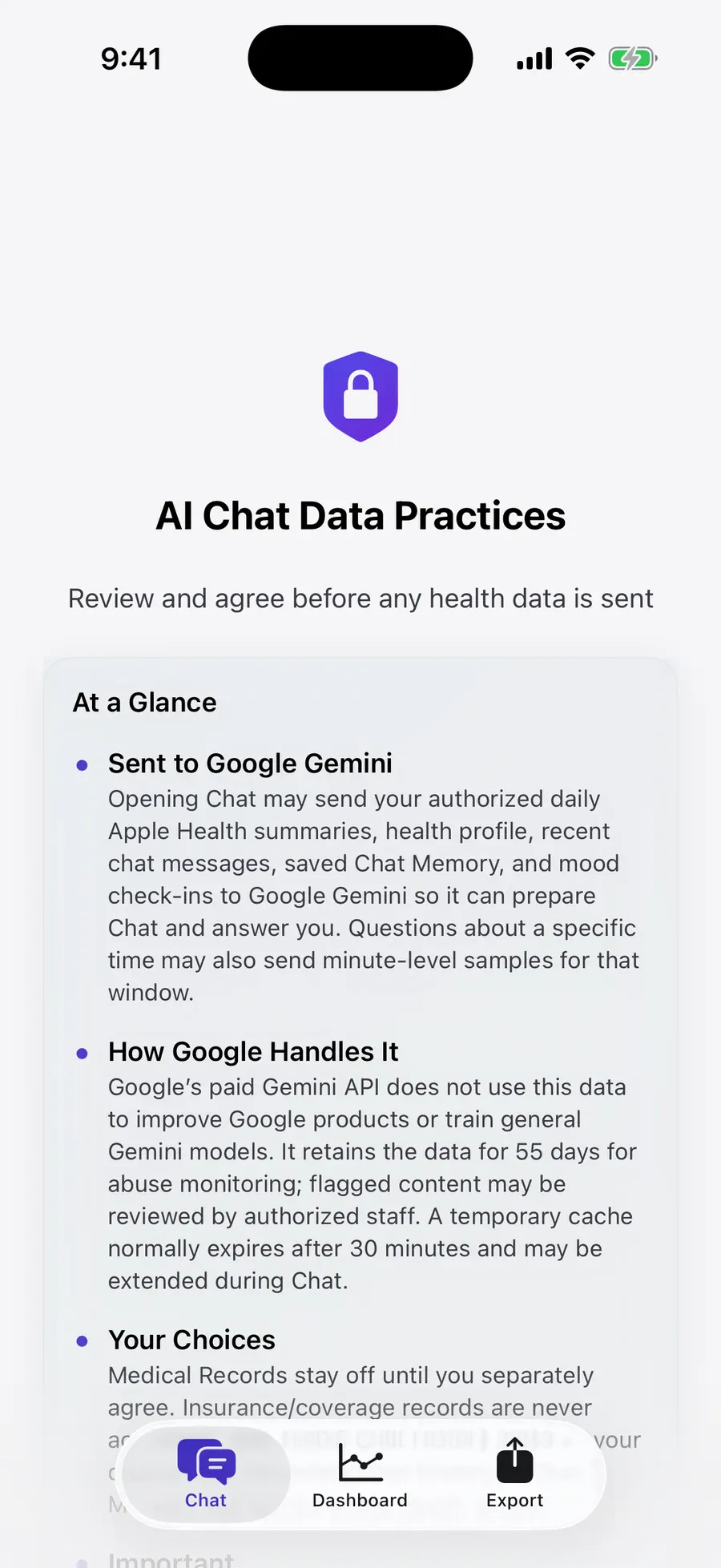 AI Health Export gallery image