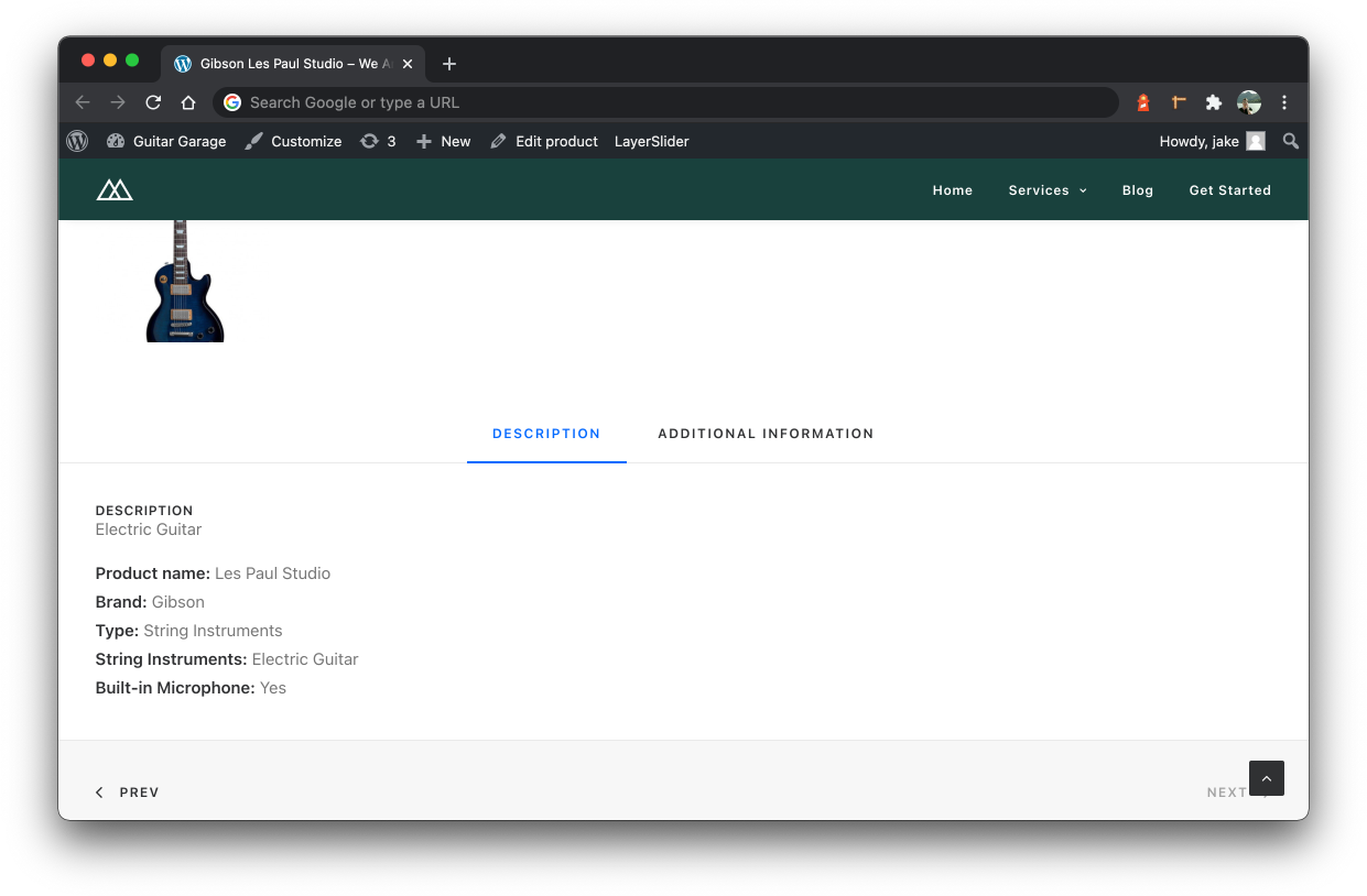 WooCommerce Product Finder gallery image