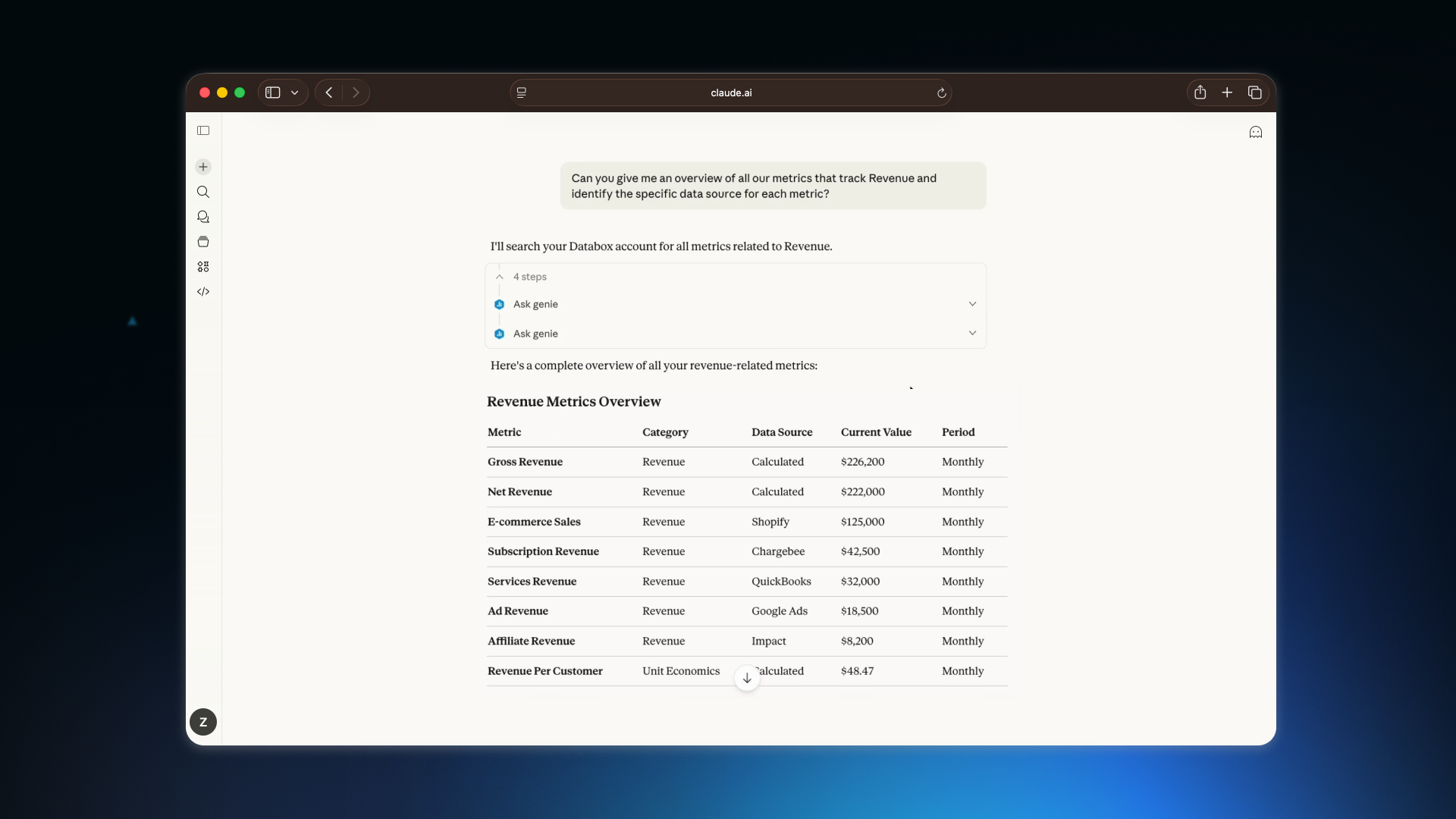 Databox MCP gallery image