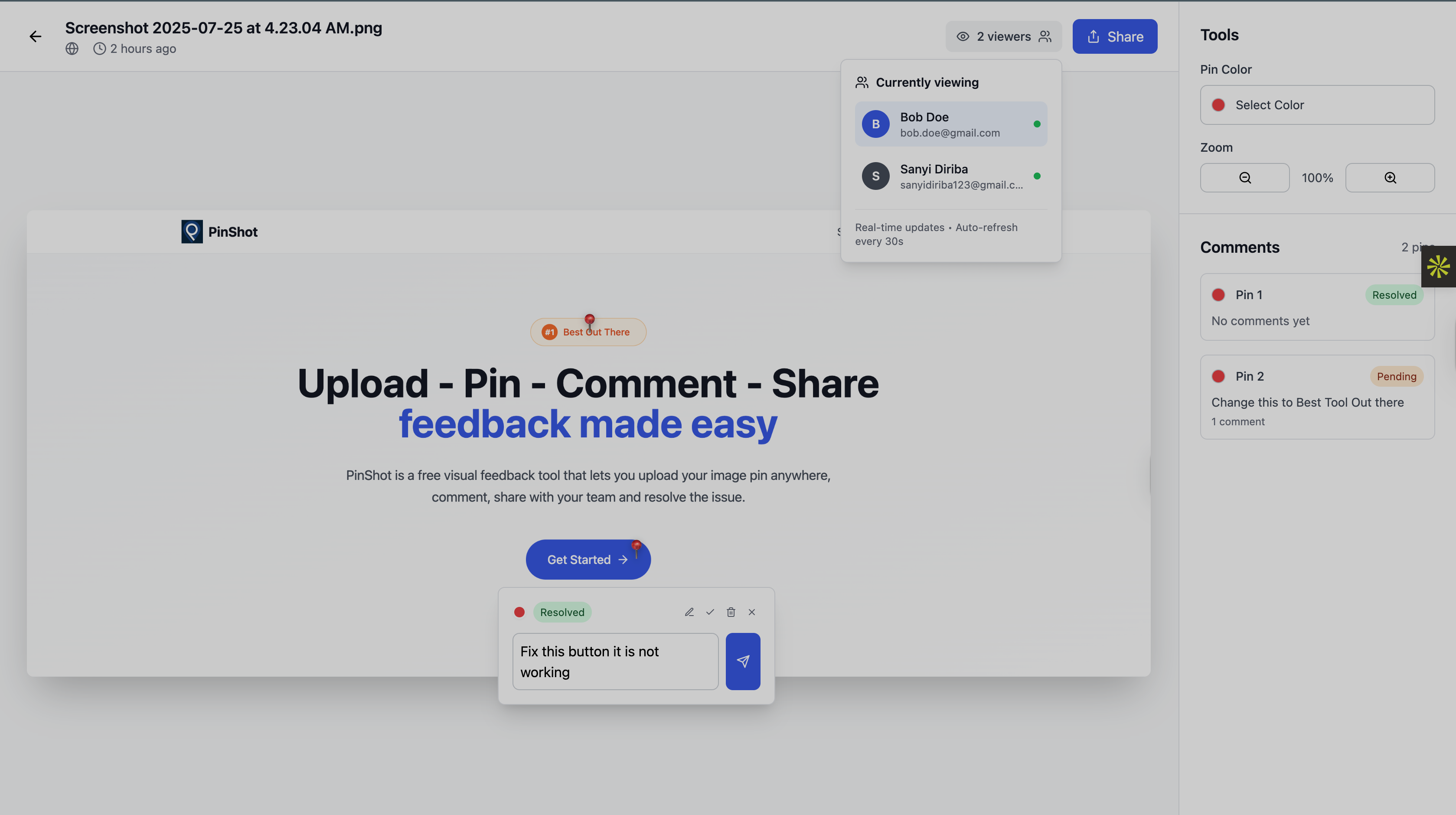 PinShot gallery image