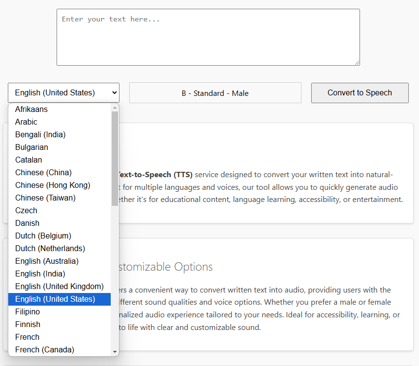 텍스트 to Speech Converter (무료 TTS) - 서면 단어를 음성으로 변환합니다 미디어 2